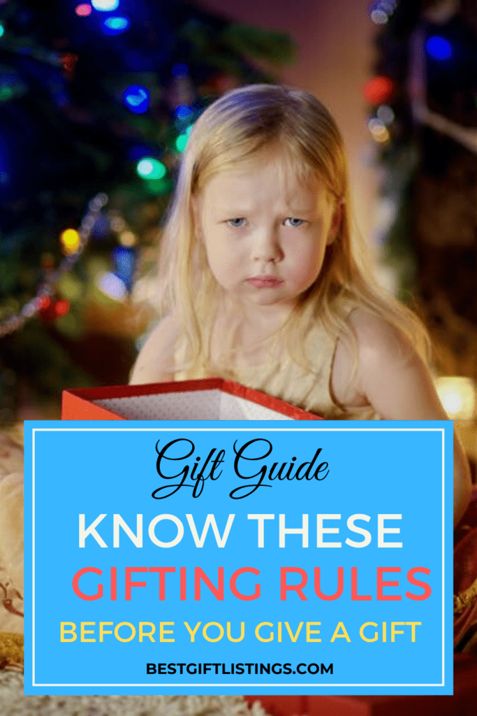gift etiquette - how to give gifts - best gift listings - bestgiftlistings