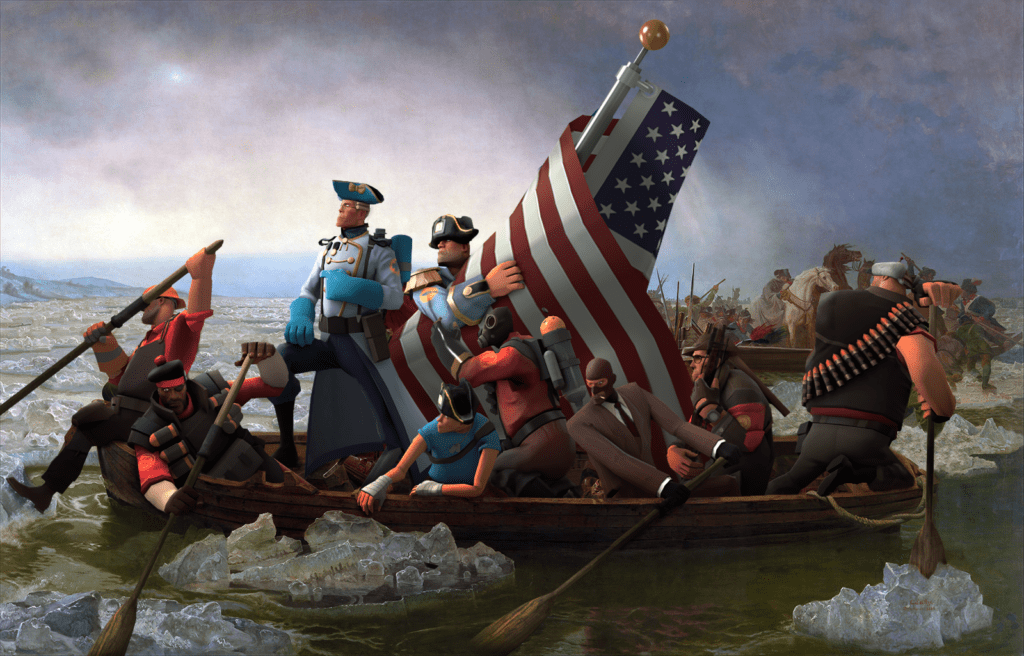 fourth of july - independence day - bestgiftlistings - best gift listings - George Washington Crossing the Delaware River Painting