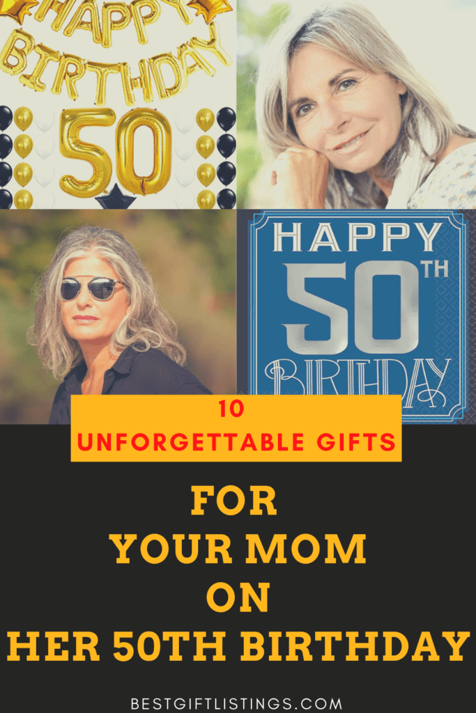 Yes, they are now "Half-Centurians" so here are 10 Wonderful 50th Birthday Gift for Women | These are Awesome Gifts for Her Golden 50th Birthday. 
#giftideas #gift #50thbirthday gifts #bestgiftlistings #bgl