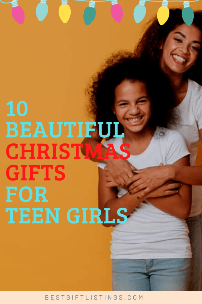 Whether You're planned or last-minute shopping, We have the ultimate list of 10 Beautiful Christmas Gifts For Teen Girls. #christmas giftsforteengirls #christmasgiftsideas #christmasgifts #bestgiftlistings #bgl #giftideas #giftguides #gifts #christmaspresent