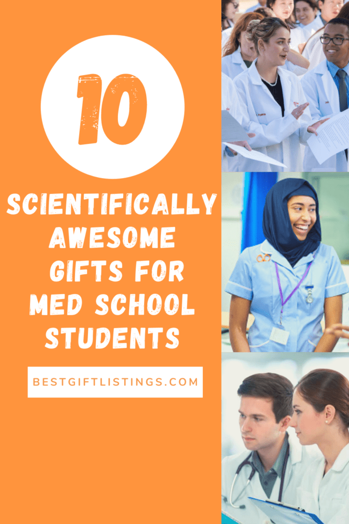 Here are the Top 10 Awesome Gifts for Med Students So that You can Give Your Future Doctor some Practical Yet Memorable Med School Gifts! #medschoolgifts #giftsformedschoolstudents #bestgiftlistings #bgl #giftguide #giftideas #gifts #healthcare gifts