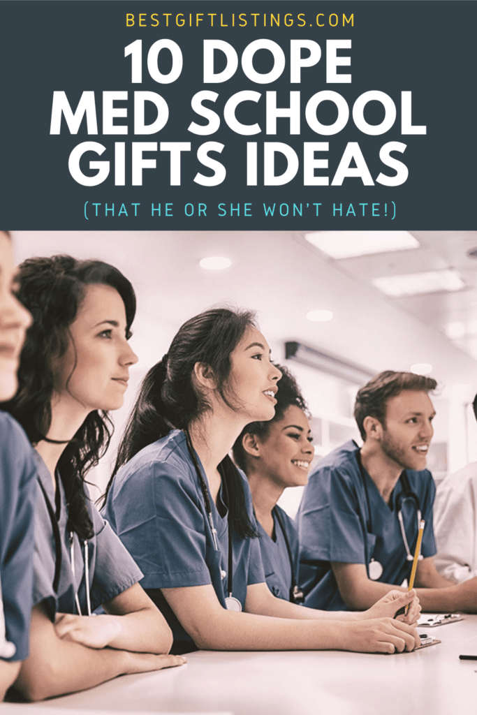 Here are the Top 10 Awesome Gifts for Med Students So that You can Give Your Future Doctor some Practical Yet Memorable Med School Gifts! #medschoolgifts #giftsformedschoolstudents #bestgiftlistings #bgl #giftguide #giftideas #gifts #healthcare gifts